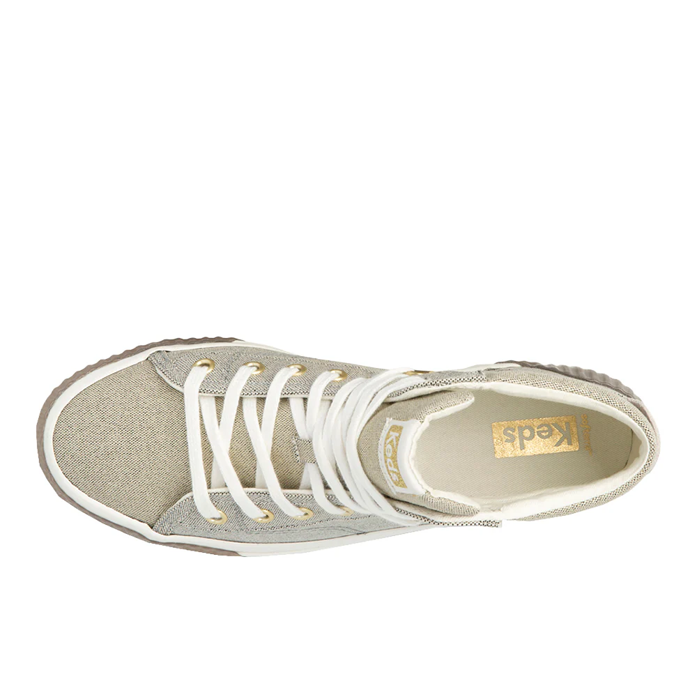 Demi TRX Mid Metallic Wedge Sneakers - Image 4