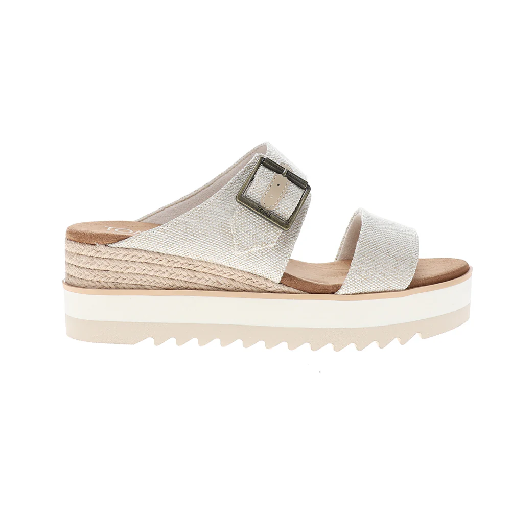 Diana Buckle Platform Wedge Sandals