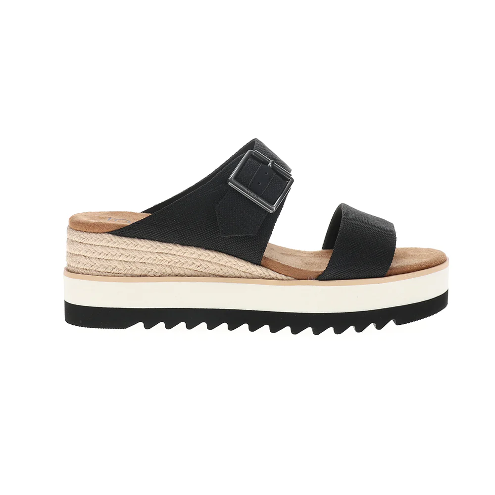 Diana Buckle Platform Wedge Sandals