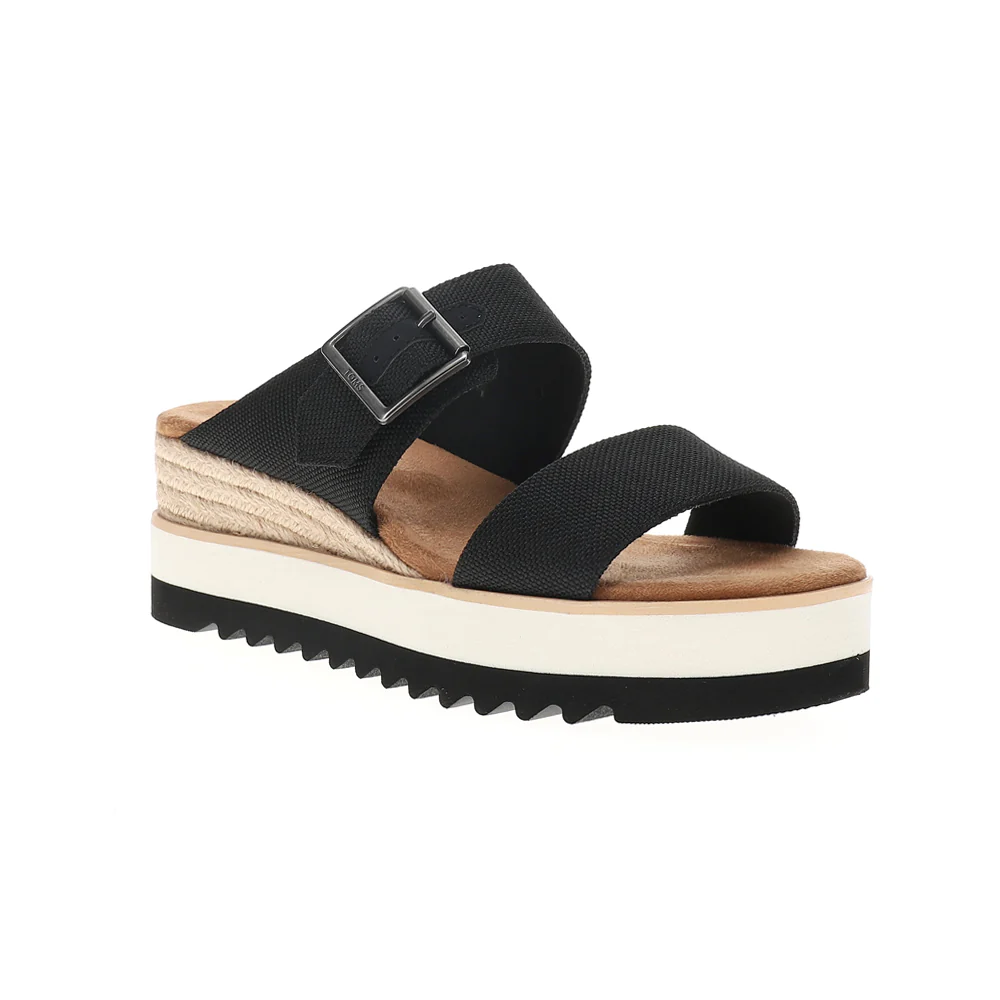 Diana Buckle Platform Wedge Sandals - Image 2