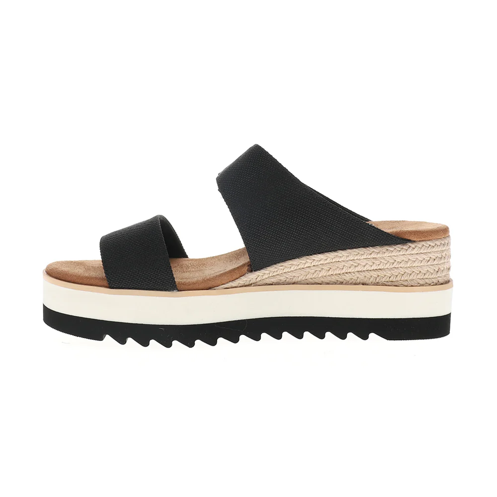 Diana Buckle Platform Wedge Sandals - Image 3