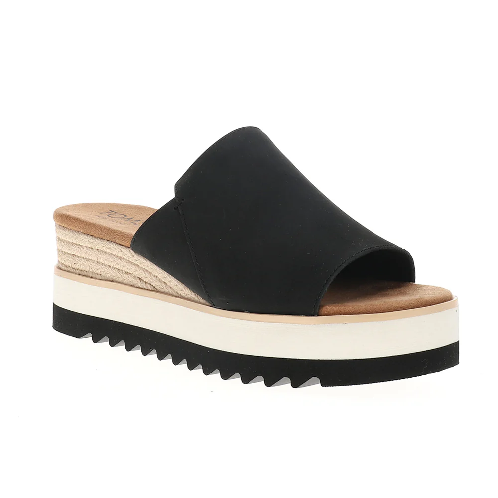 Diana Mule Platform Wedge Espadrille Sandals - Image 2