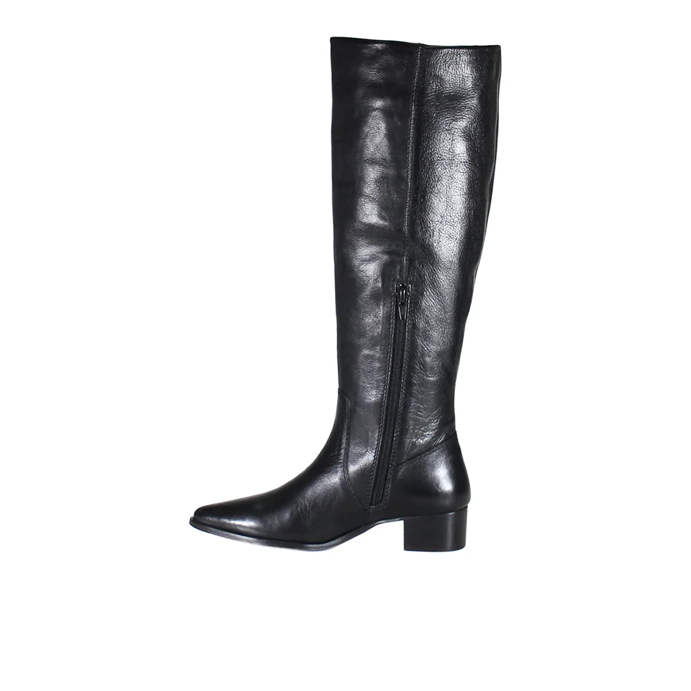Dig Ital Pointed Toe Zippered Boots - Image 3
