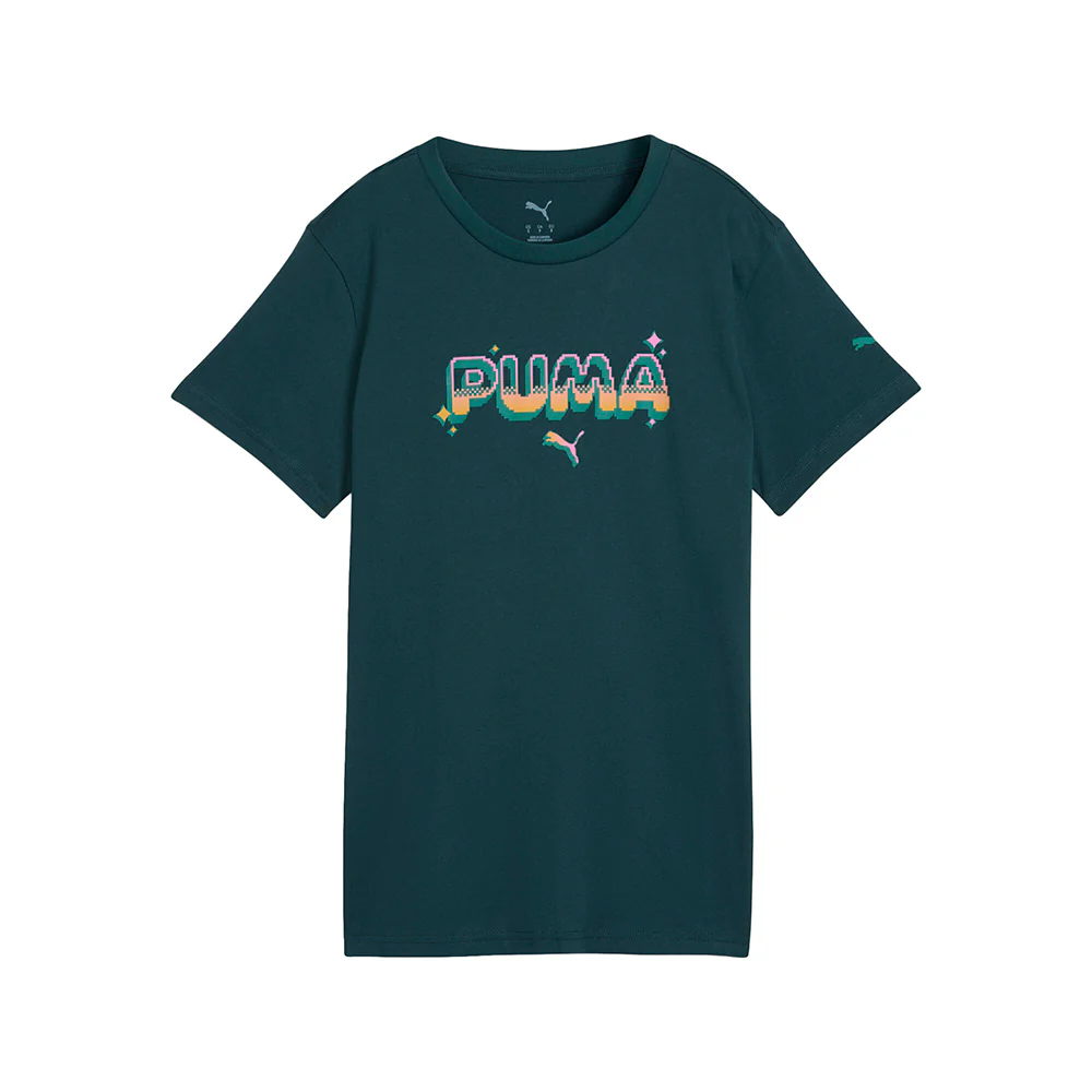Digital Graphic Crew Neck Short Sleeve T-Shirt