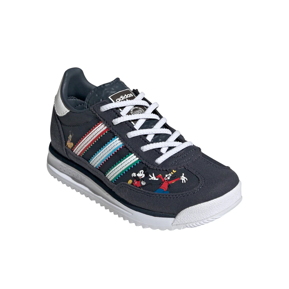 Disney SL 72 RS Elastic Lace Slip On Sneakers (Big Kid) - Image 2