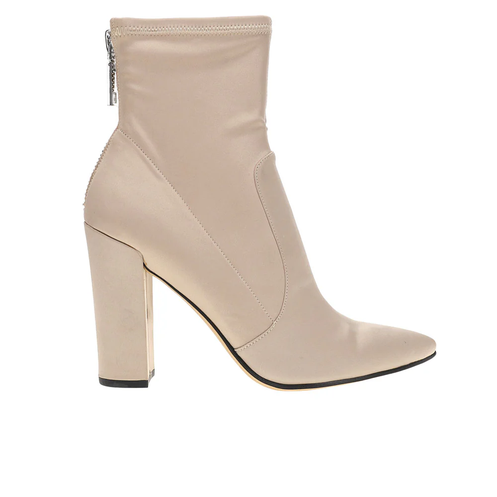 Elana Pointed Toe Zippered Booties