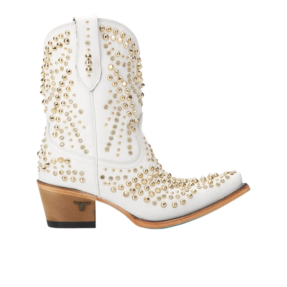 Dolly Studded Snip Toe Cowboy Bootie