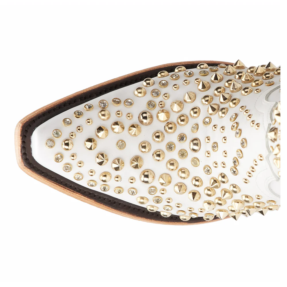 Dolly Studded Snip Toe Cowboy Bootie - Image 4