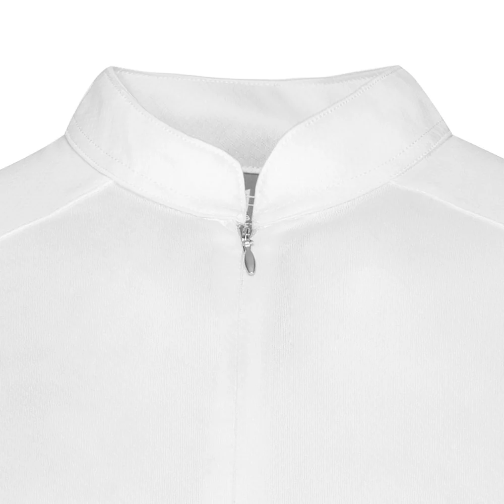Page and Tuttle Dot Texture Jersey Short Sleeve Golf Polo - Image 3