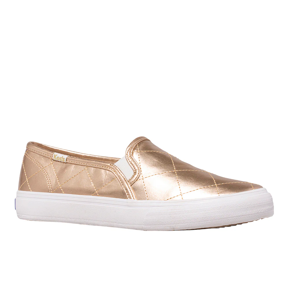 Double Decker Quilted Slip On Sneakers - Image 2