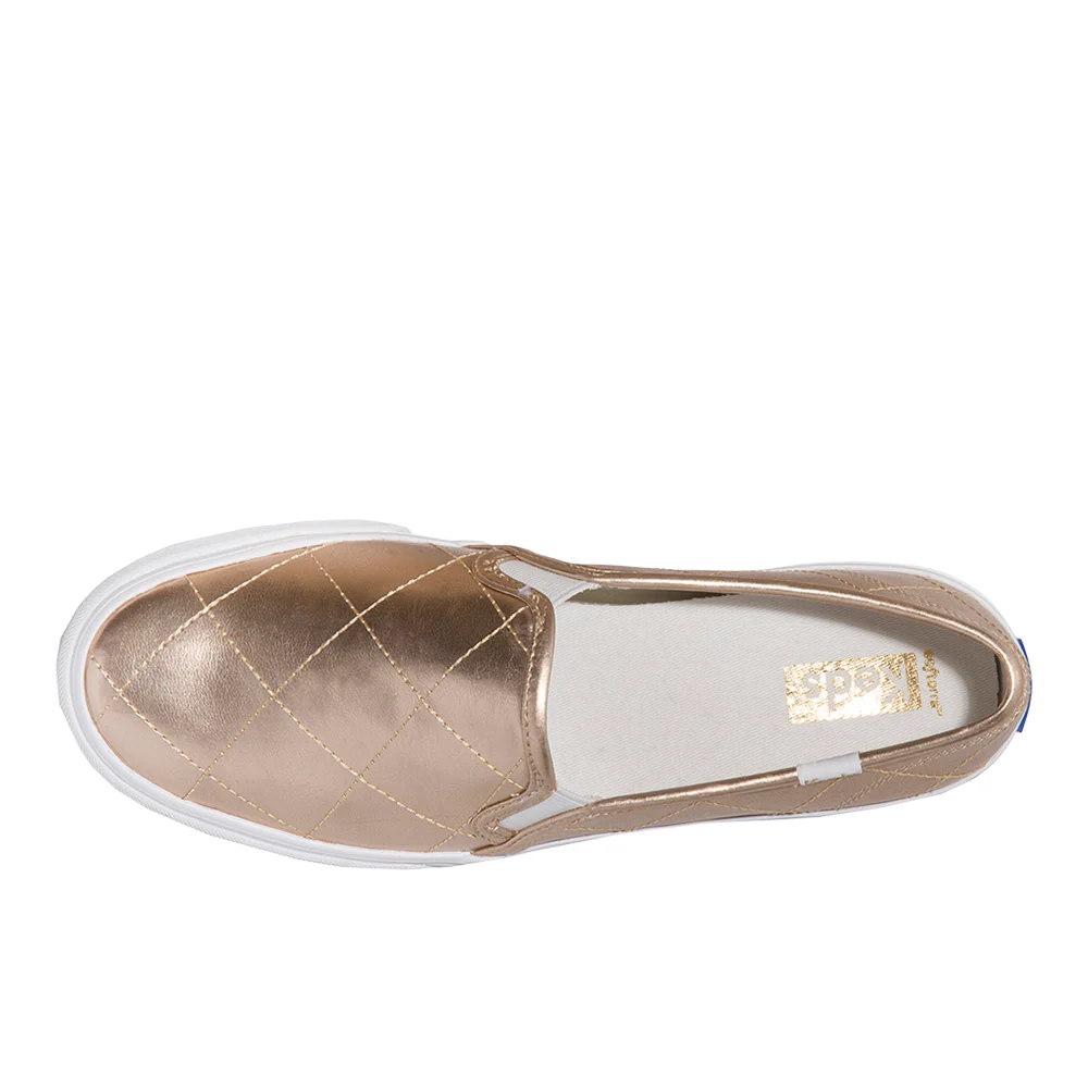 Double Decker Quilted Slip On Sneakers - Image 4