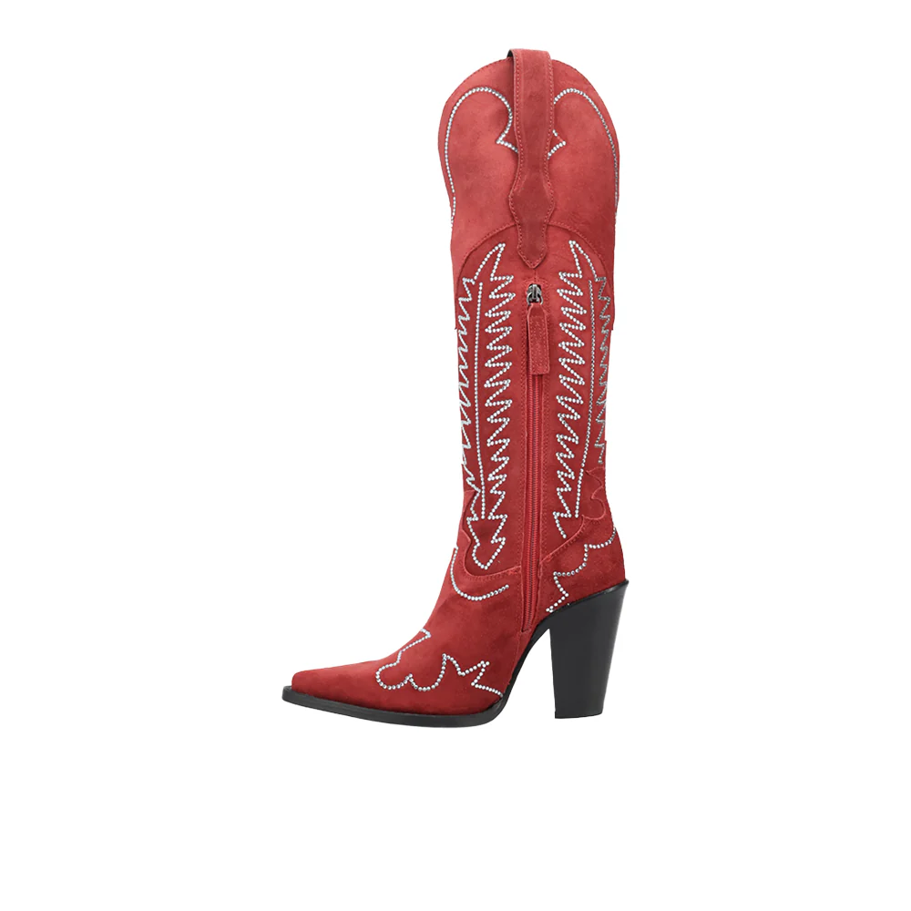 Double Take Suede Leather Boots - Image 3