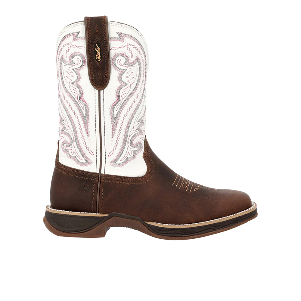 Durango Lady Rebel Ultra-Lite Embroidered Square Toe Cowboy Boots