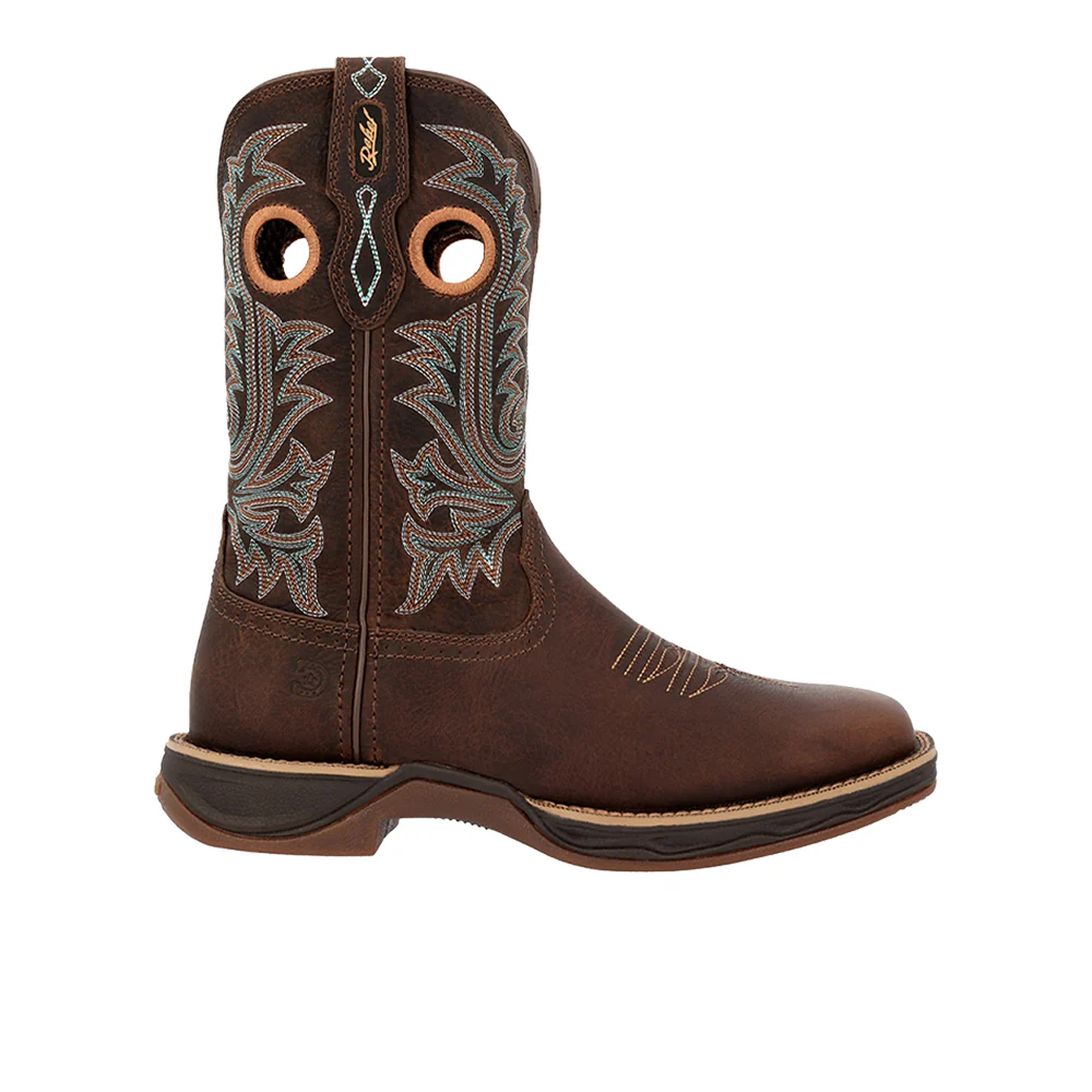 Durango Lady Rebel Ultra-Lite Embroidered Square Toe Cowboy Boots