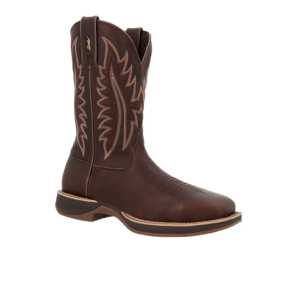 Durango Rebel Ultra-Lite Embroidered Square Toe Cowboy Boots - Image 2