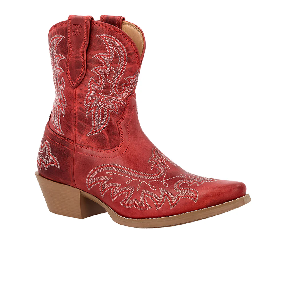 Durango Shyloh Embroidered Snip Toe Cowboy Booties - Image 2