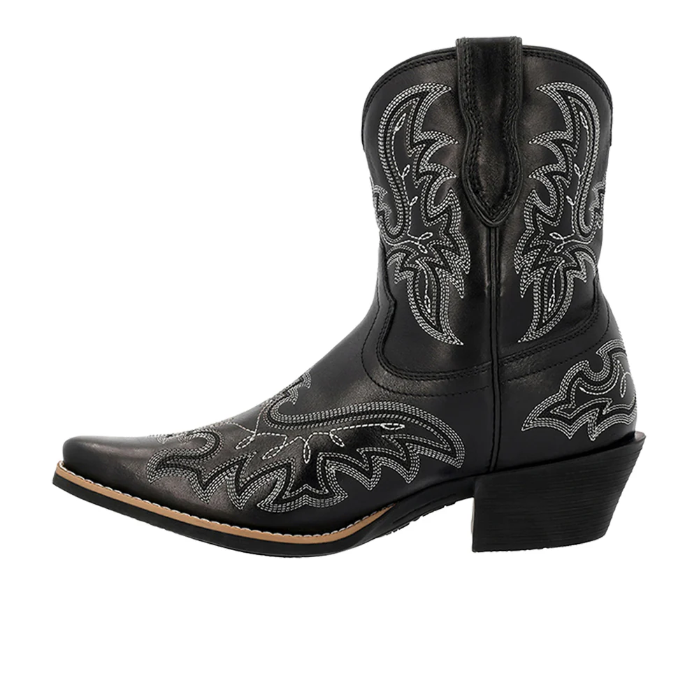 Durango Shyloh Embroidered Snip Toe Cowboy Booties - Image 3