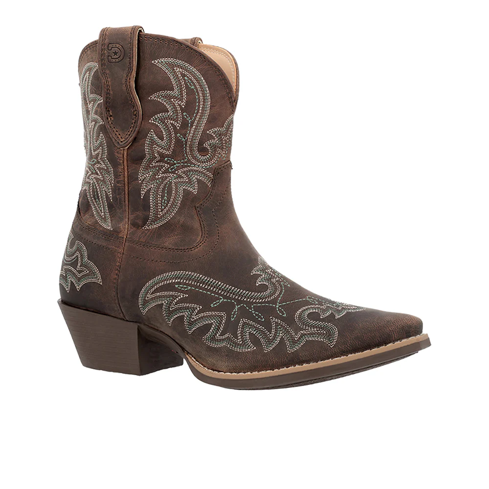 Durango Shyloh Embroidered Snip Toe Cowboy Booties - Image 2