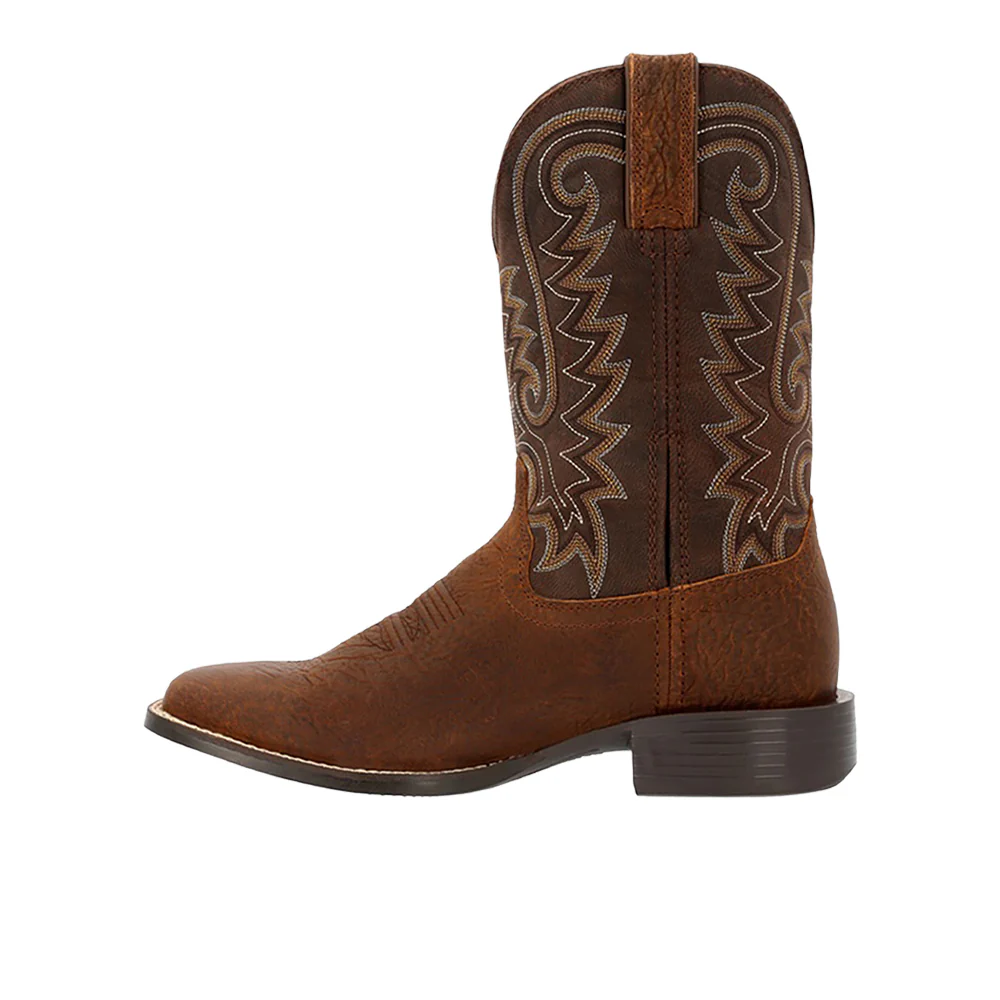 Durango Westward Square Toe Pull On Cowboy Boots - Image 3
