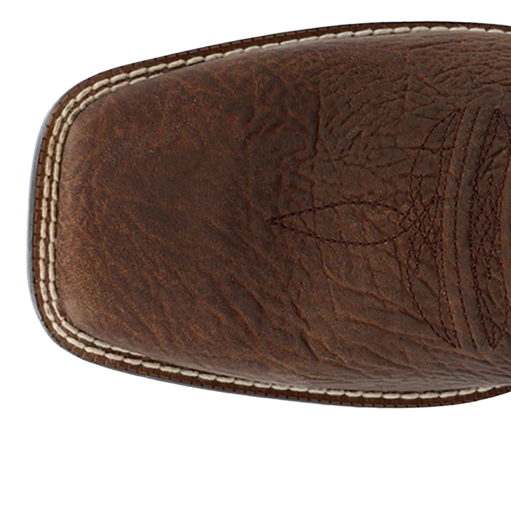 Durango Westward Square Toe Pull On Cowboy Boots - Image 4
