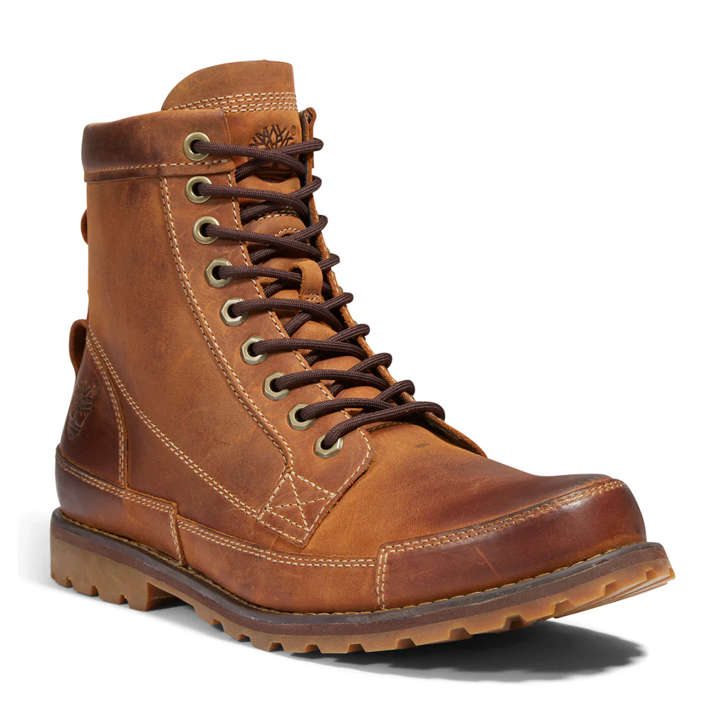 Originals Logo Round Toe Lace Up Boots - Image 2