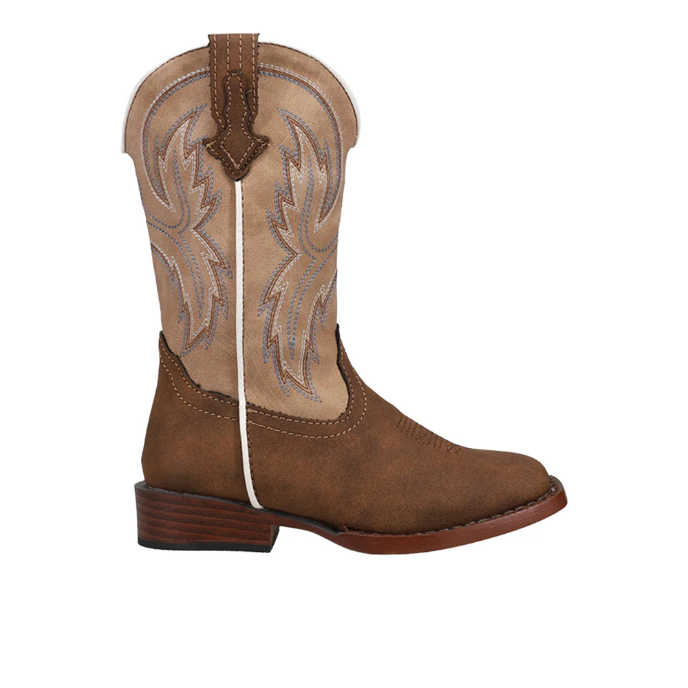 Eastwood Square Toe Cowboy Boots (Little Kid)