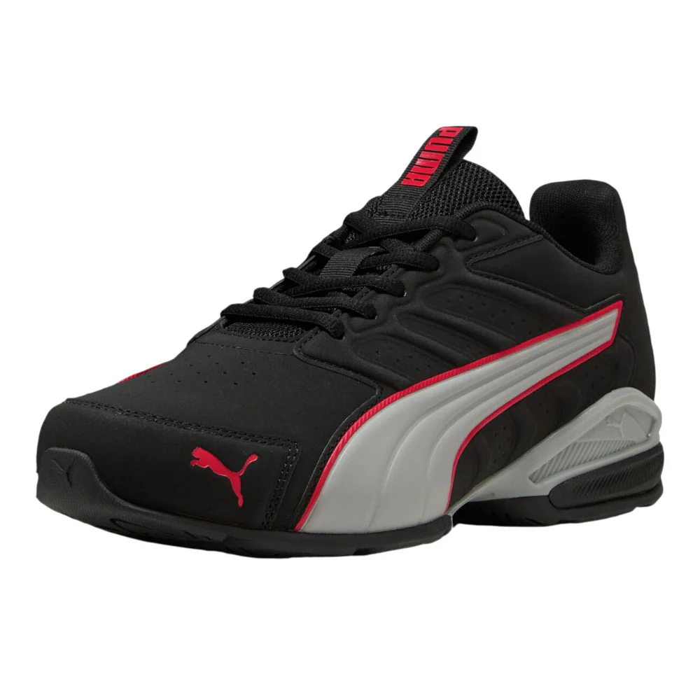 Electro Synthetic Leather Lace Up Sneakers - Image 2