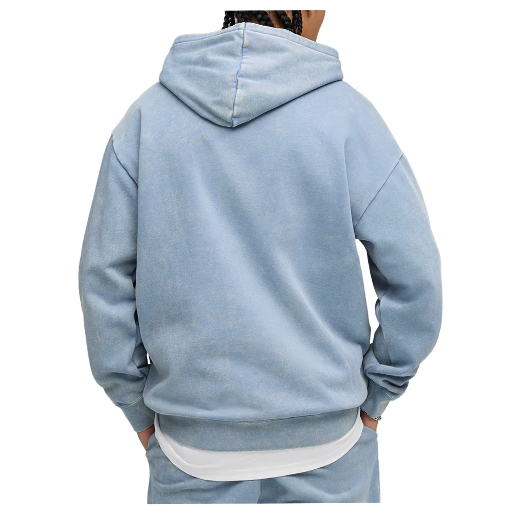Elevated Essentials Acid Wash Fleece Hoodie - Image 4
