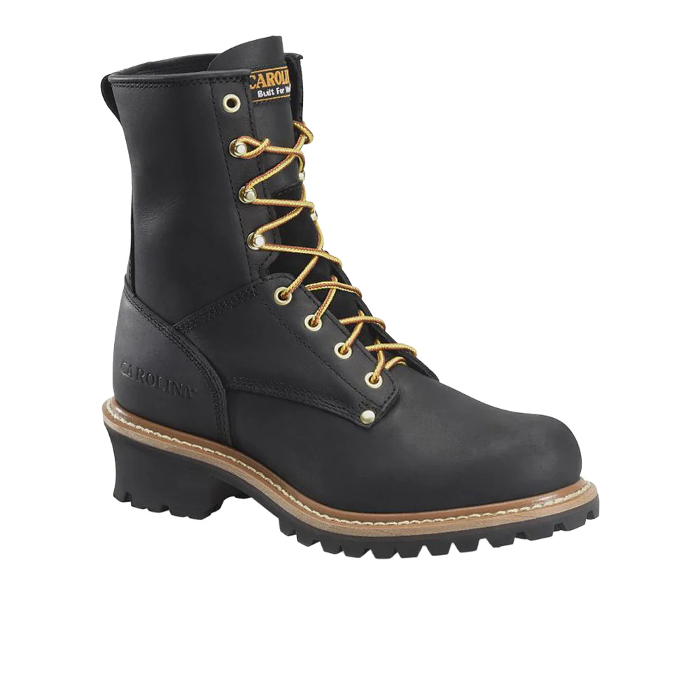 Elm Unlined 8 Inch Electrical Soft Toe Logger Work Boots - Image 2