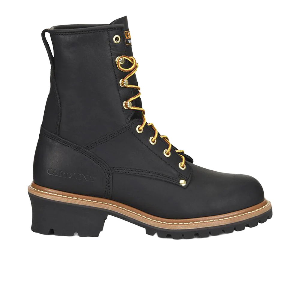 Elm Unlined 8 Inch Electrical Steel Toe Logger Work Boots