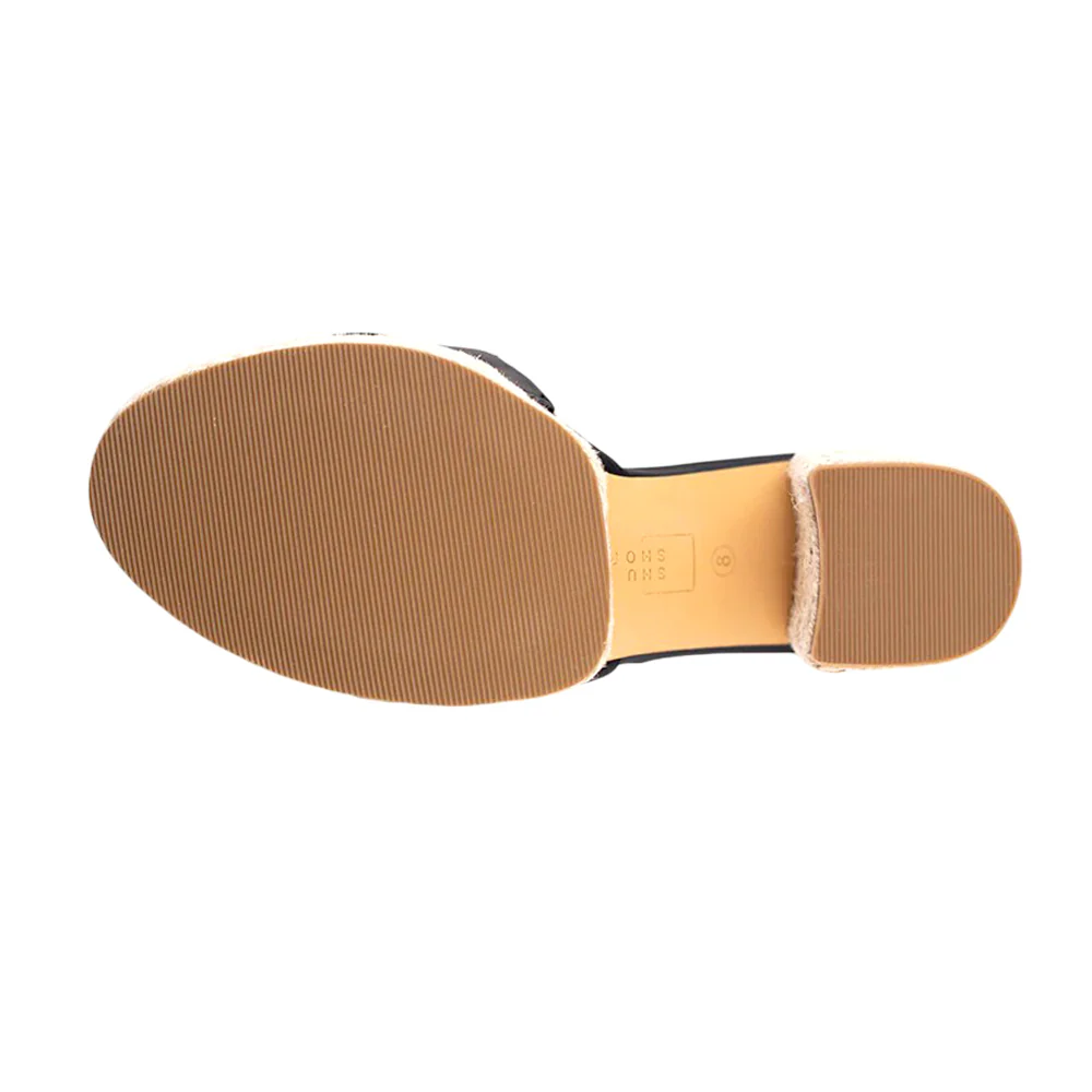 Elvira Platform Block Heel Sandals - Image 5