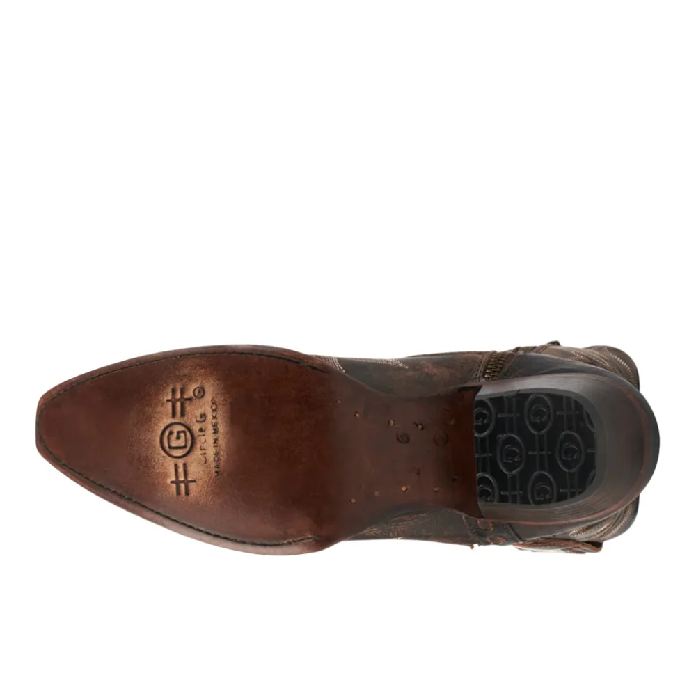Embroidered Snip Toe Cowboy Booties - Image 5