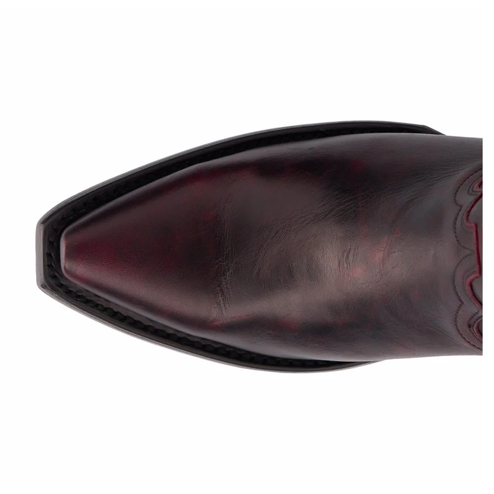 Emma Jane Snip Toe Cowboy Bootie - Image 4