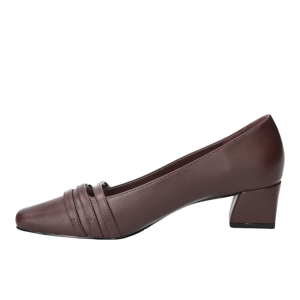 Enya Square Toe Pumps - Image 3