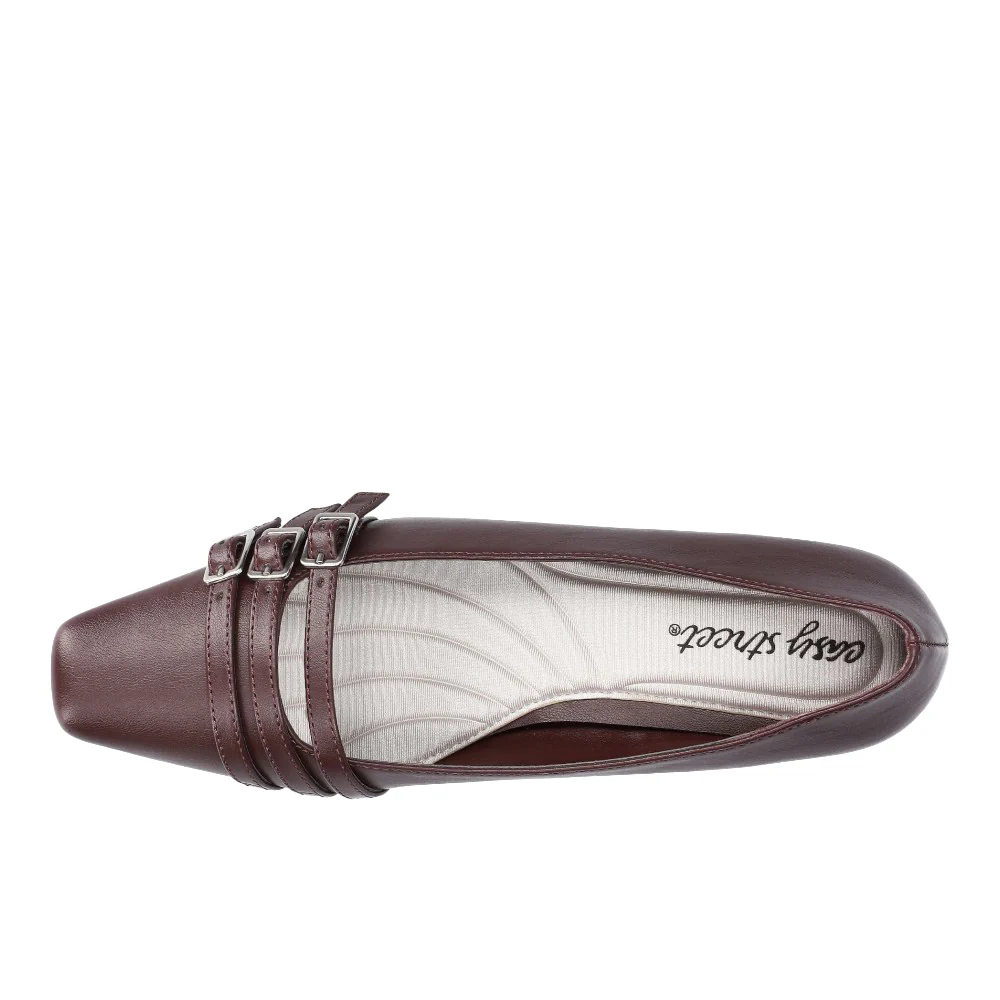 Enya Square Toe Pumps - Image 4