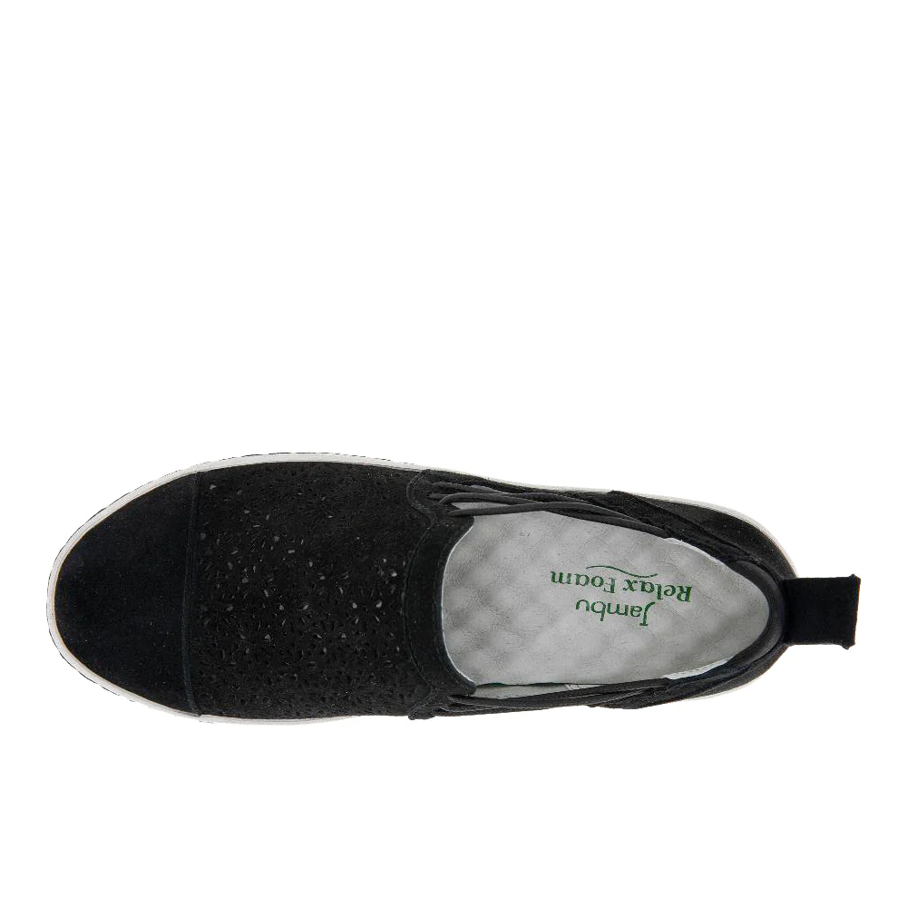 Erin Floral Cut Out Slip On Sneakers - Image 4