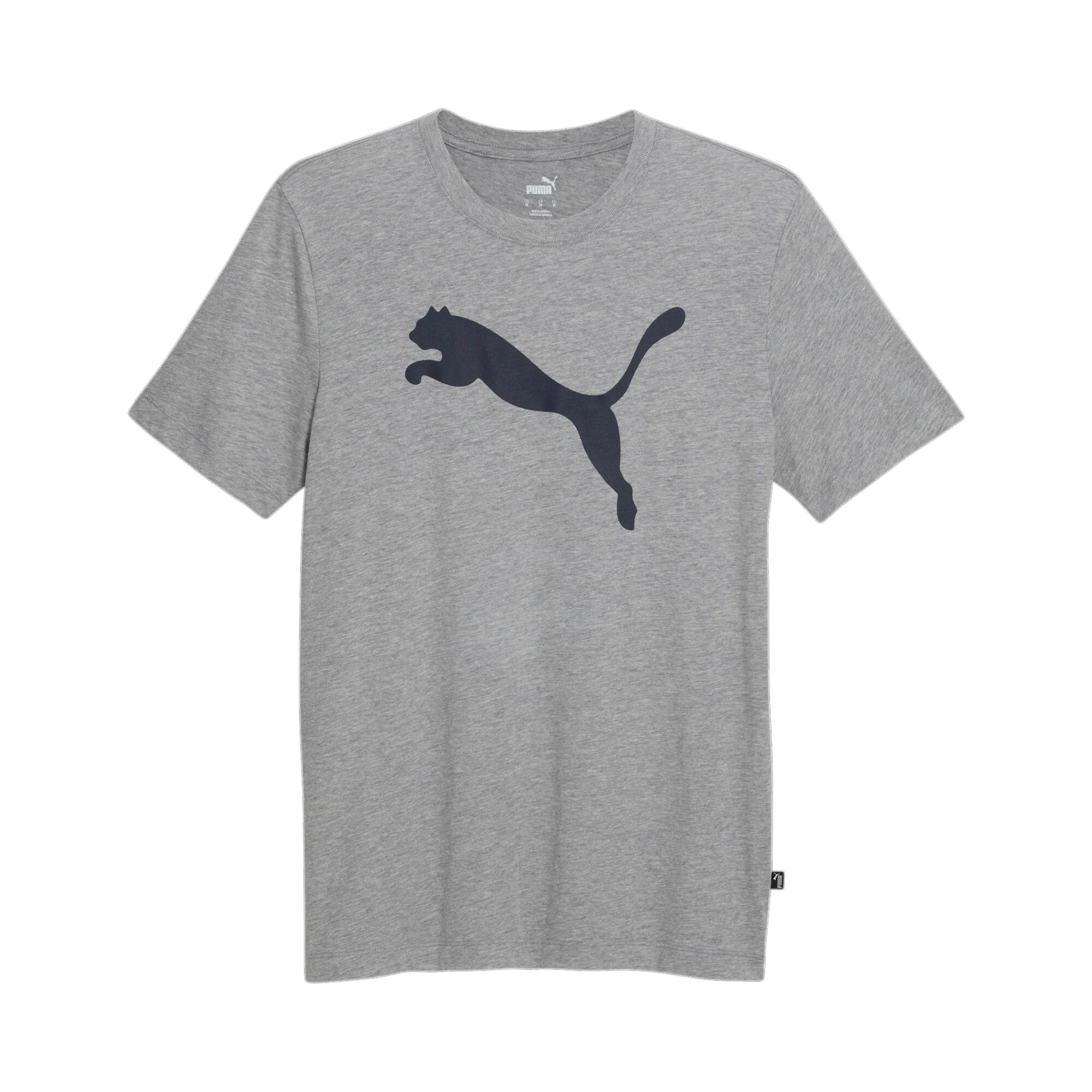Essentials Big Cat Logo Crew Neck Short Sleeve T-Shirt