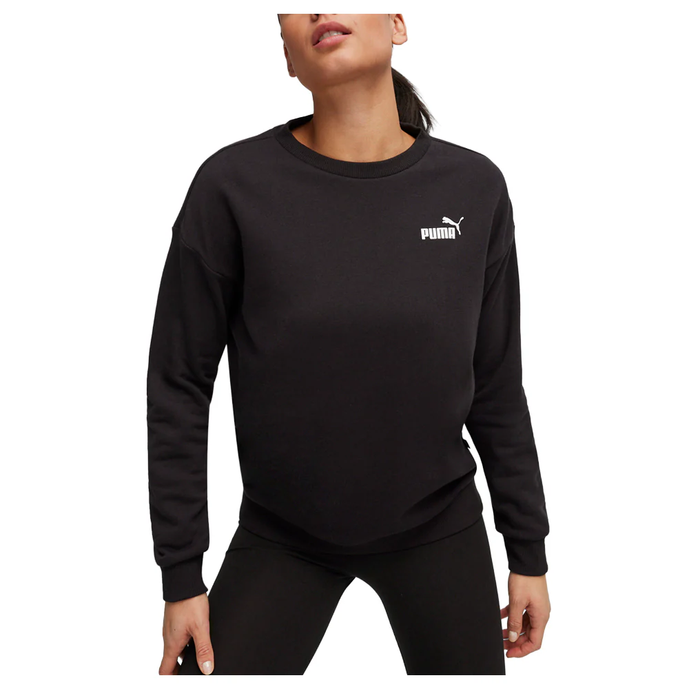 Essential+ Relaxed Small Logo Crew Neck Sweatshirt - Image 3