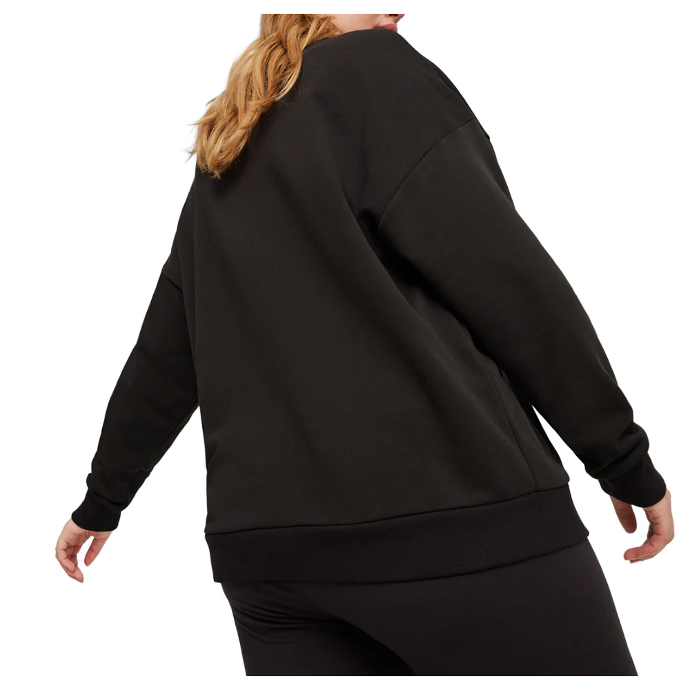 Essential+ Relaxed Small Logo Crew Neck Sweatshirt - Image 4