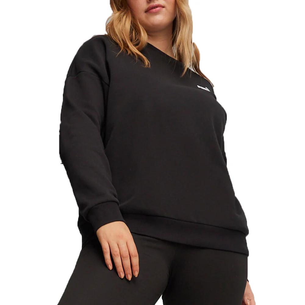 Essential+ Relaxed Small Logo Crew Neck Sweatshirt - Image 5