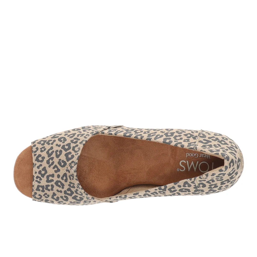 Essential Wedge Peep Toe Sandals - Image 4
