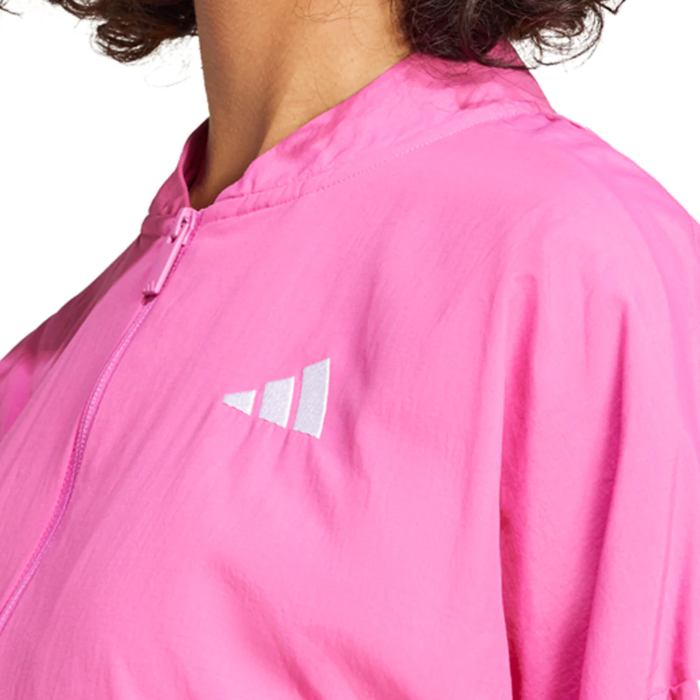 Essentials 3-Stripes Lifestyle Woven Bomber Full Zip Jacket - Image 4