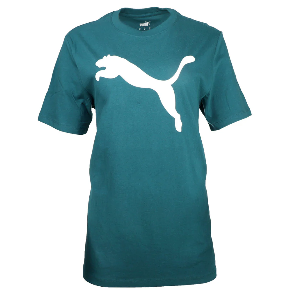 Essentials Big Cat Logo Crew Neck Short Sleeve T-Shirt