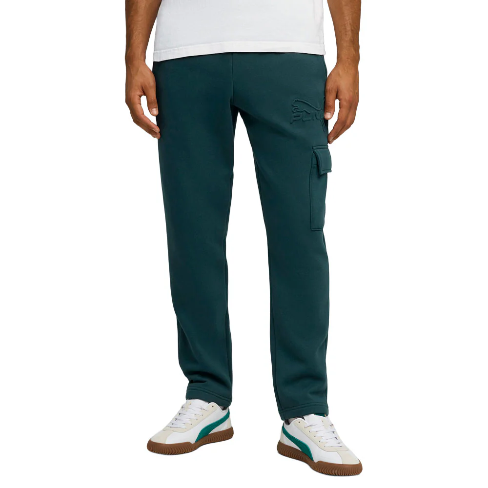 Essentials Embossed Cargo Pants - Image 3
