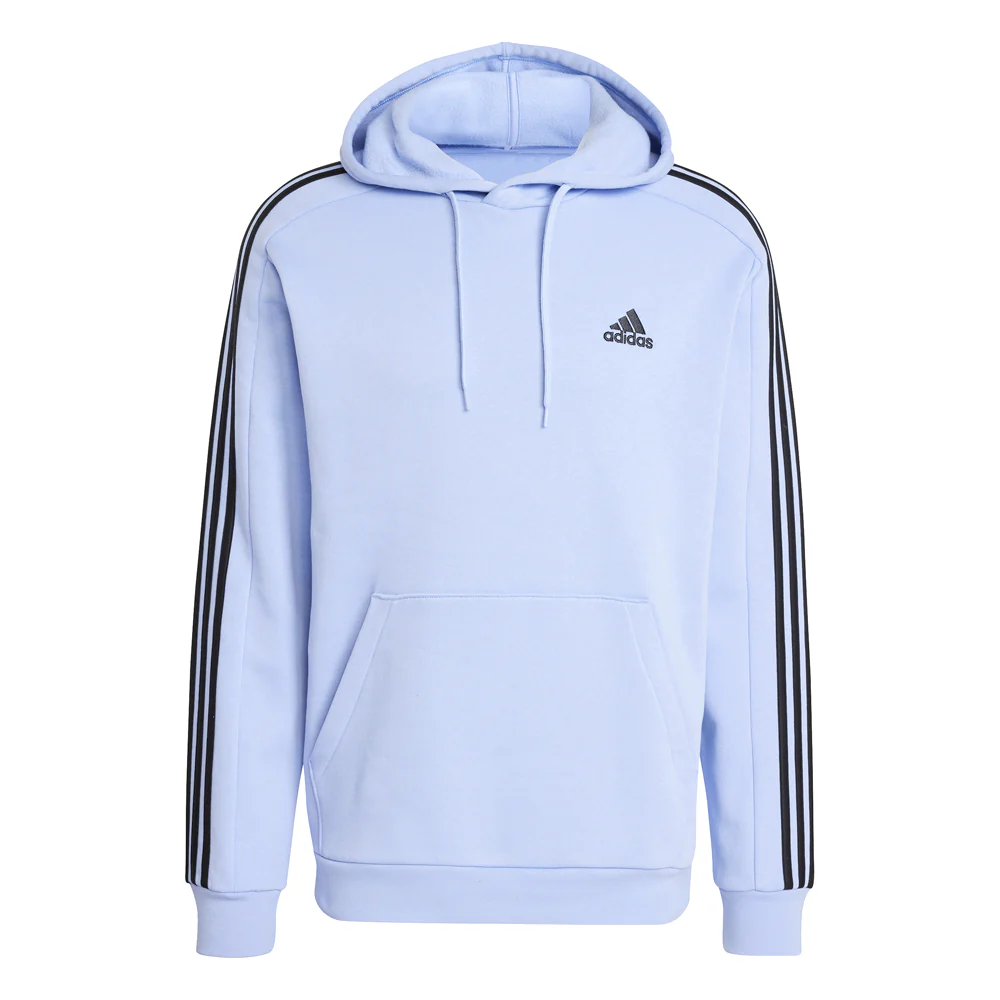 Essentials Fleece 3-Stripes Pullover Hoodie