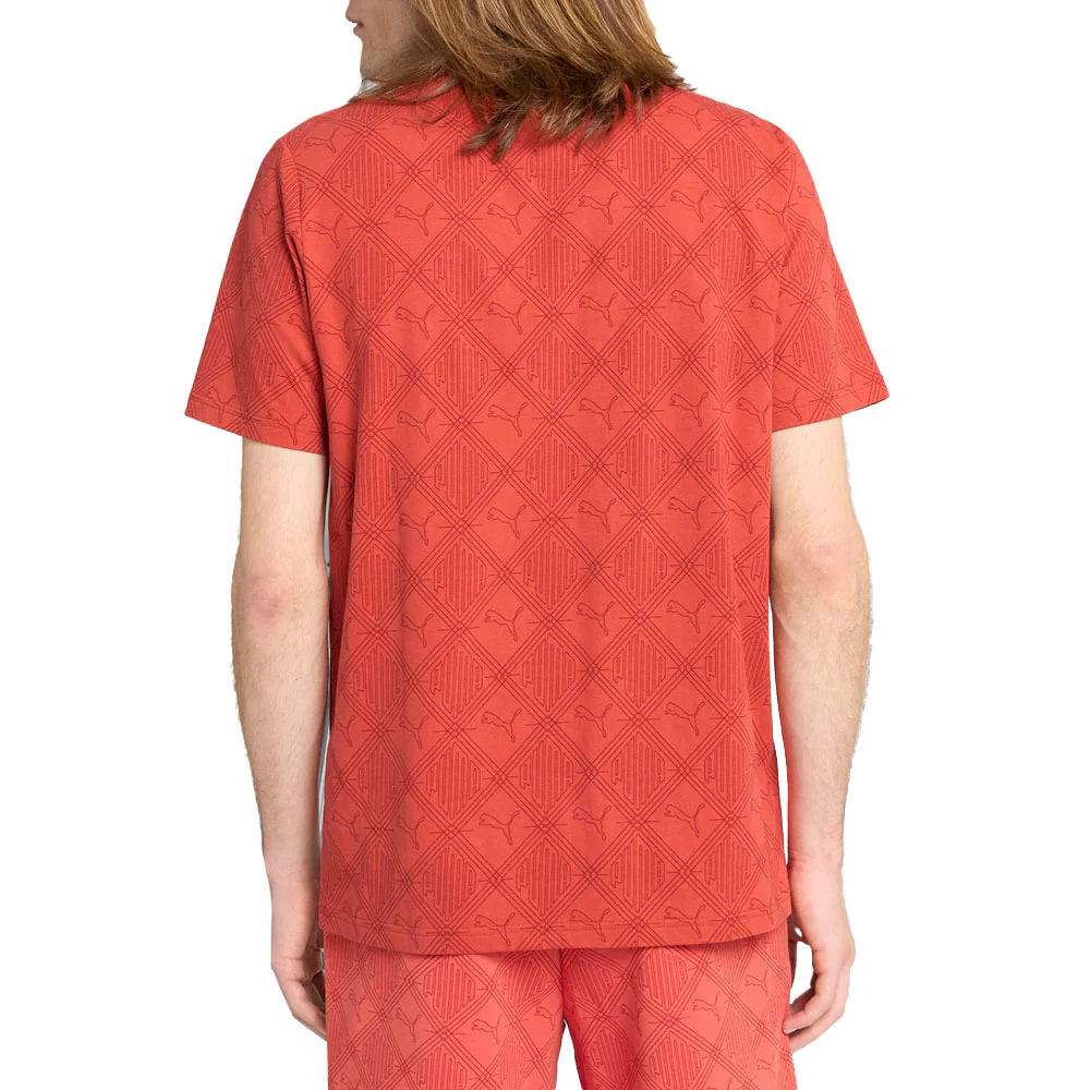 Essentials Logomania Graphic Crew Neck Short Sleeve T-Shirt - Image 4