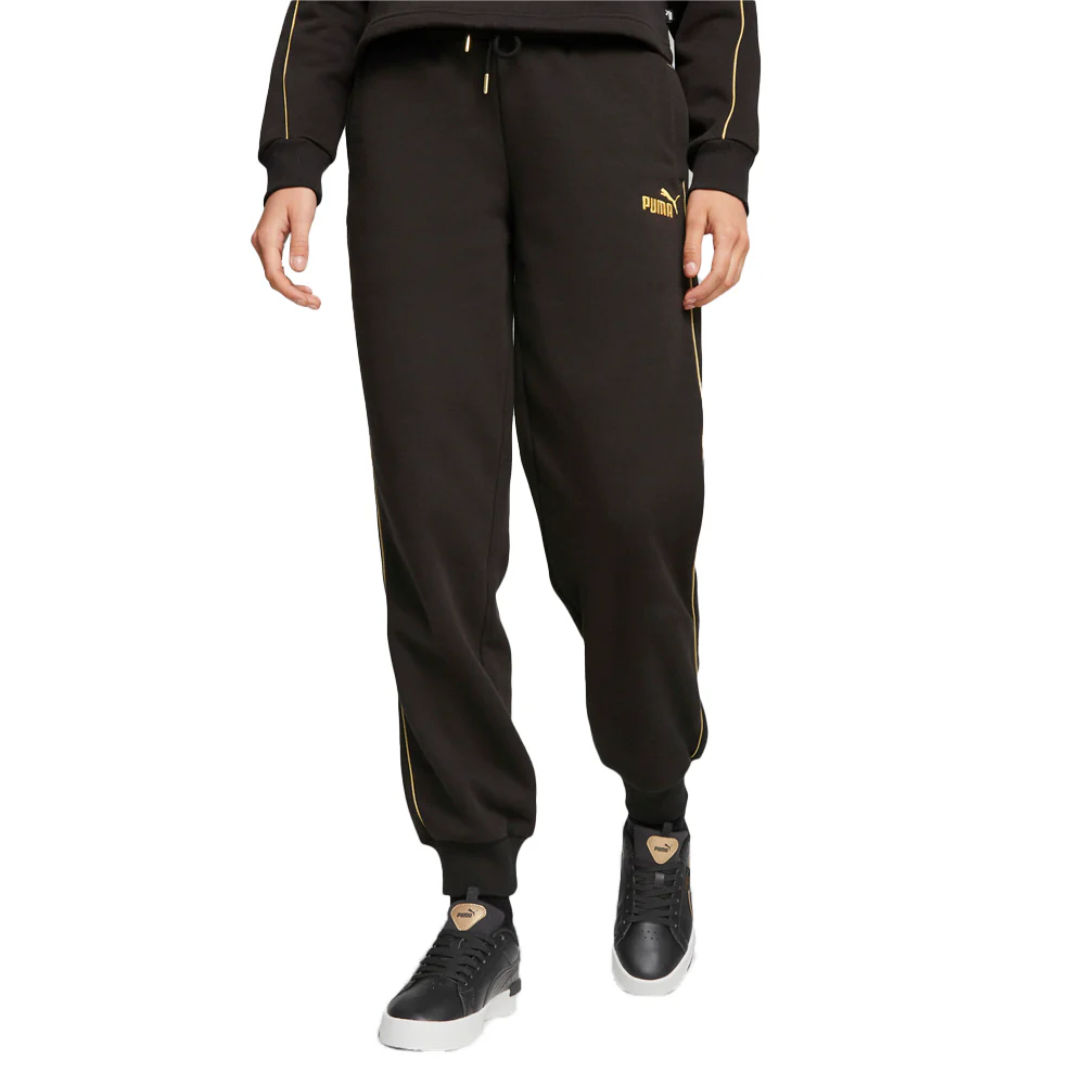 Essentials Minimal Gold Drawstring Sweatpants