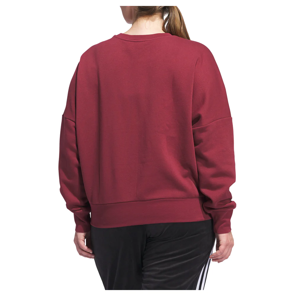 Essentials Small Logo Feel Cozy Crew Neck Sweatshirt (Plus) - Image 2