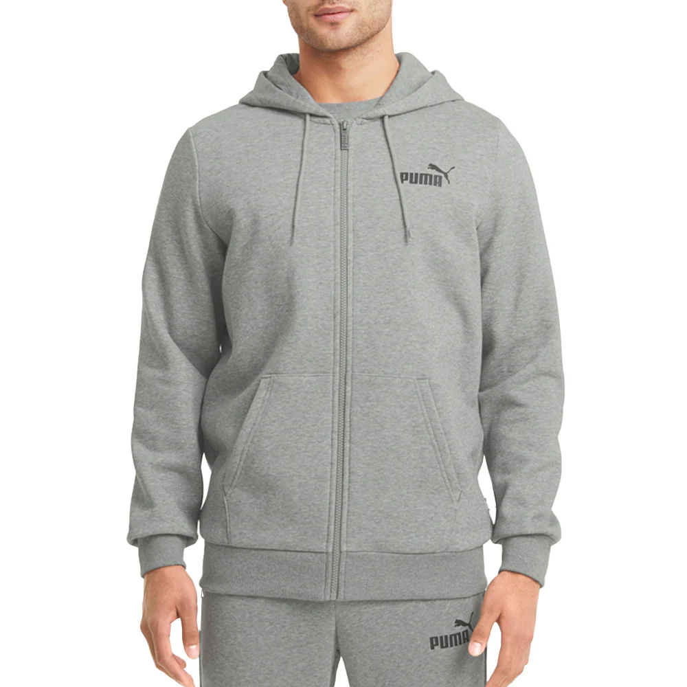 Essentials Small Logo Full Zip Hoodie