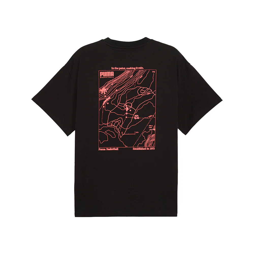 Excavation Graphic Crew Neck Short Sleeve T-Shirt - Image 2